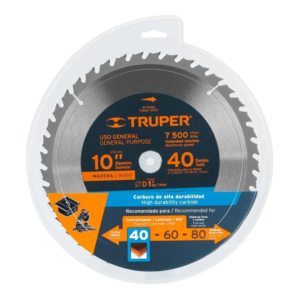 DISCO DE CORTE GUADAÑA 10" TRUPPER
