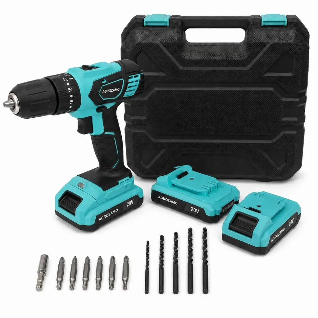 TALADRO PERCUTOR RECARGABLE 20V 40Nm AGZ