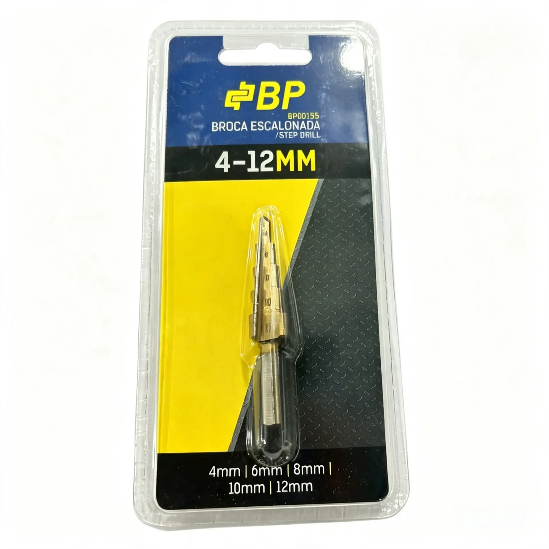 BROCA ESCALONADA 5 NIVELES 4MM A 12MM