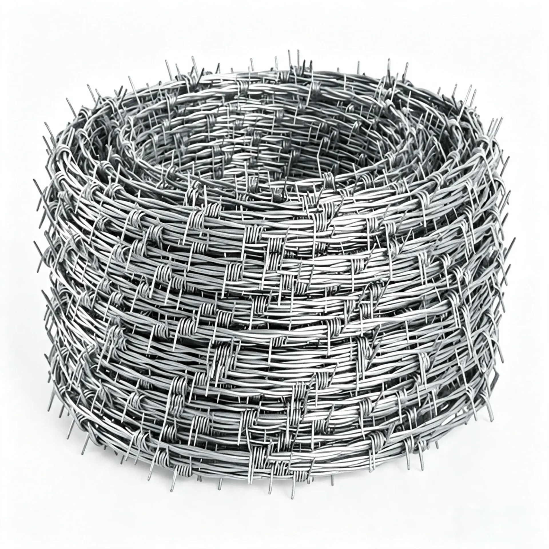 ROLLO DE ALAMBRE DE PUAS GALVANIZADO 500MX20KG