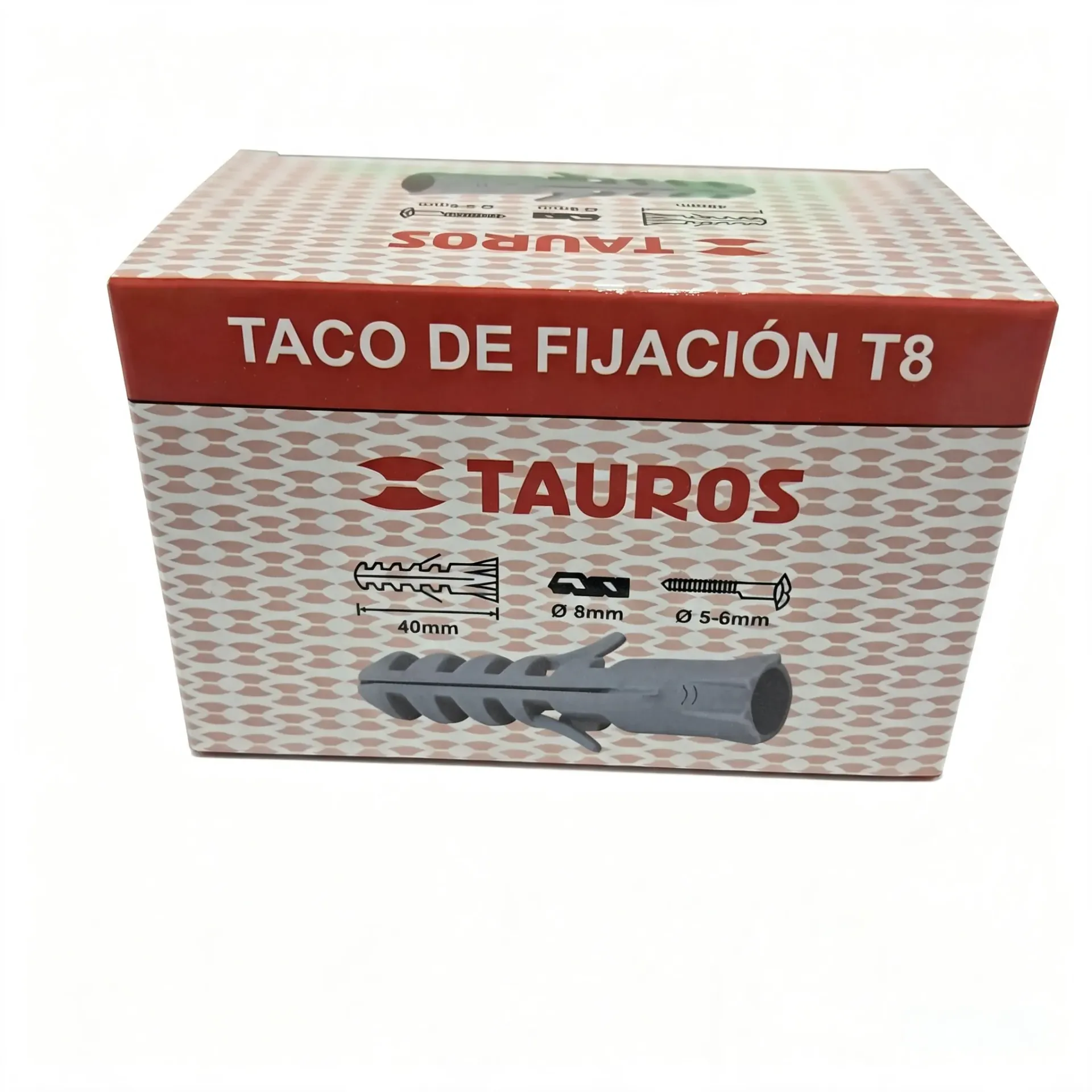 TACO FISHER #8 CAJA DE 100 UNIDADES
