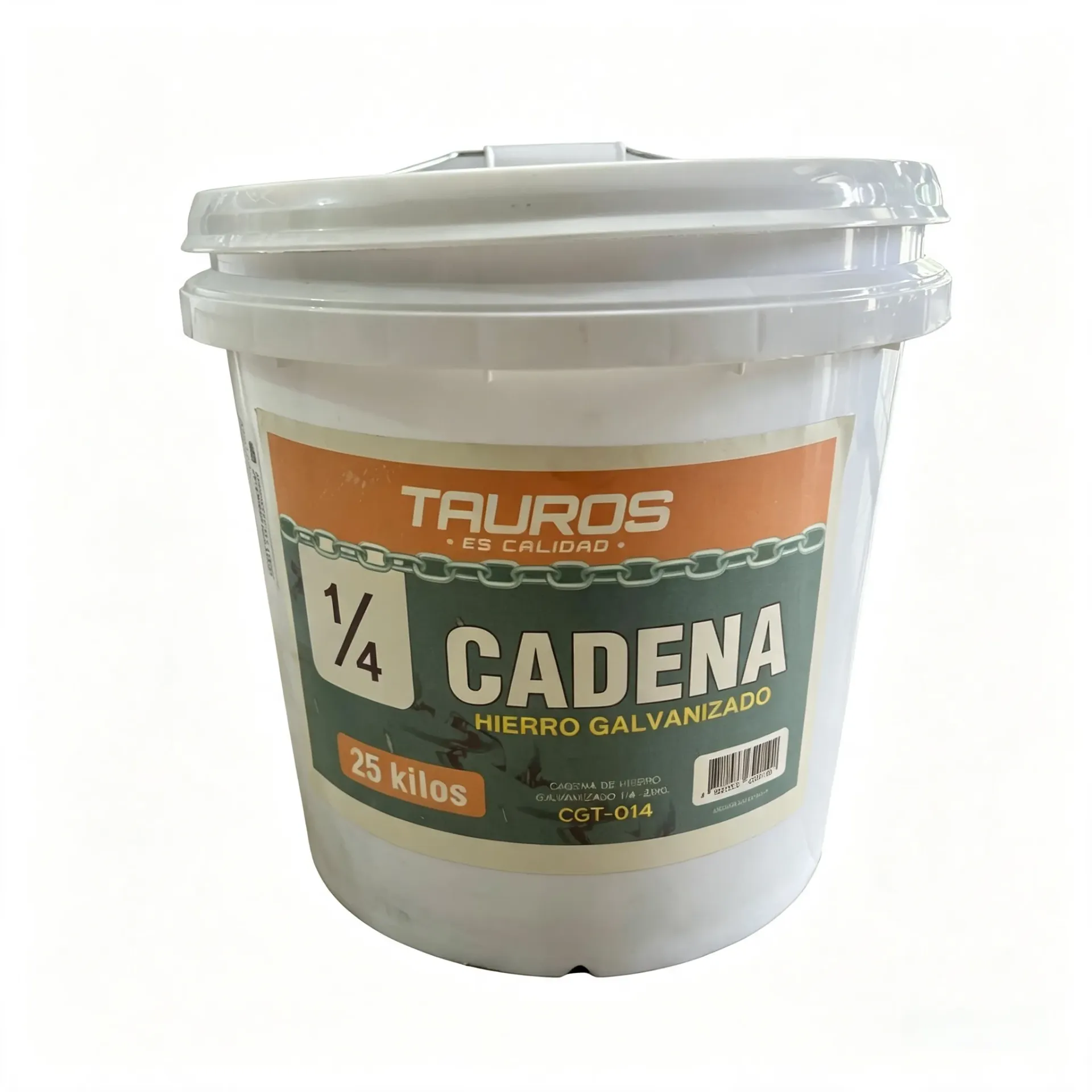 CADENA HG 1/4 TACHO 25KG 34 METROS APROX