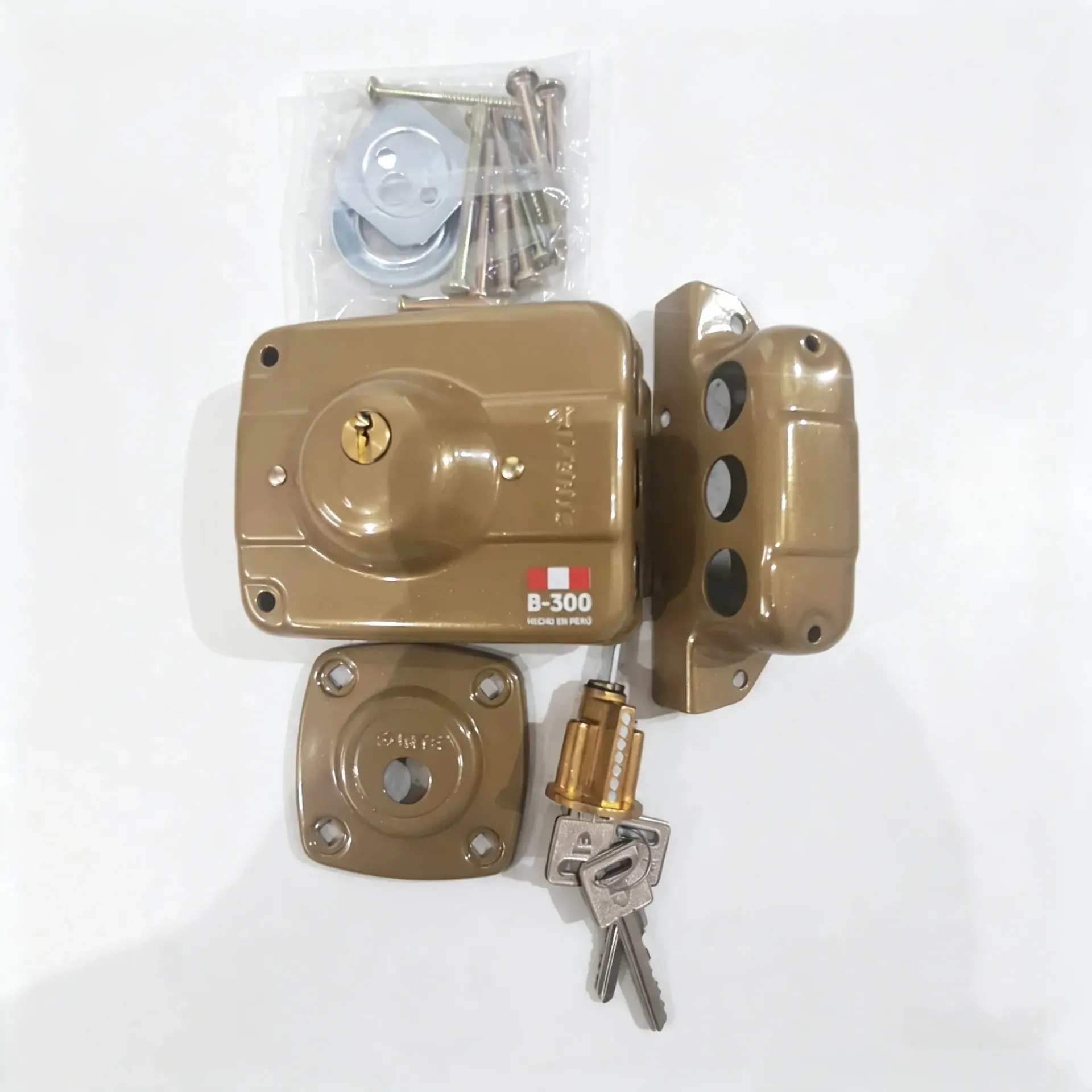 CERRADURA BLINDADA B300 3 SEGUROS