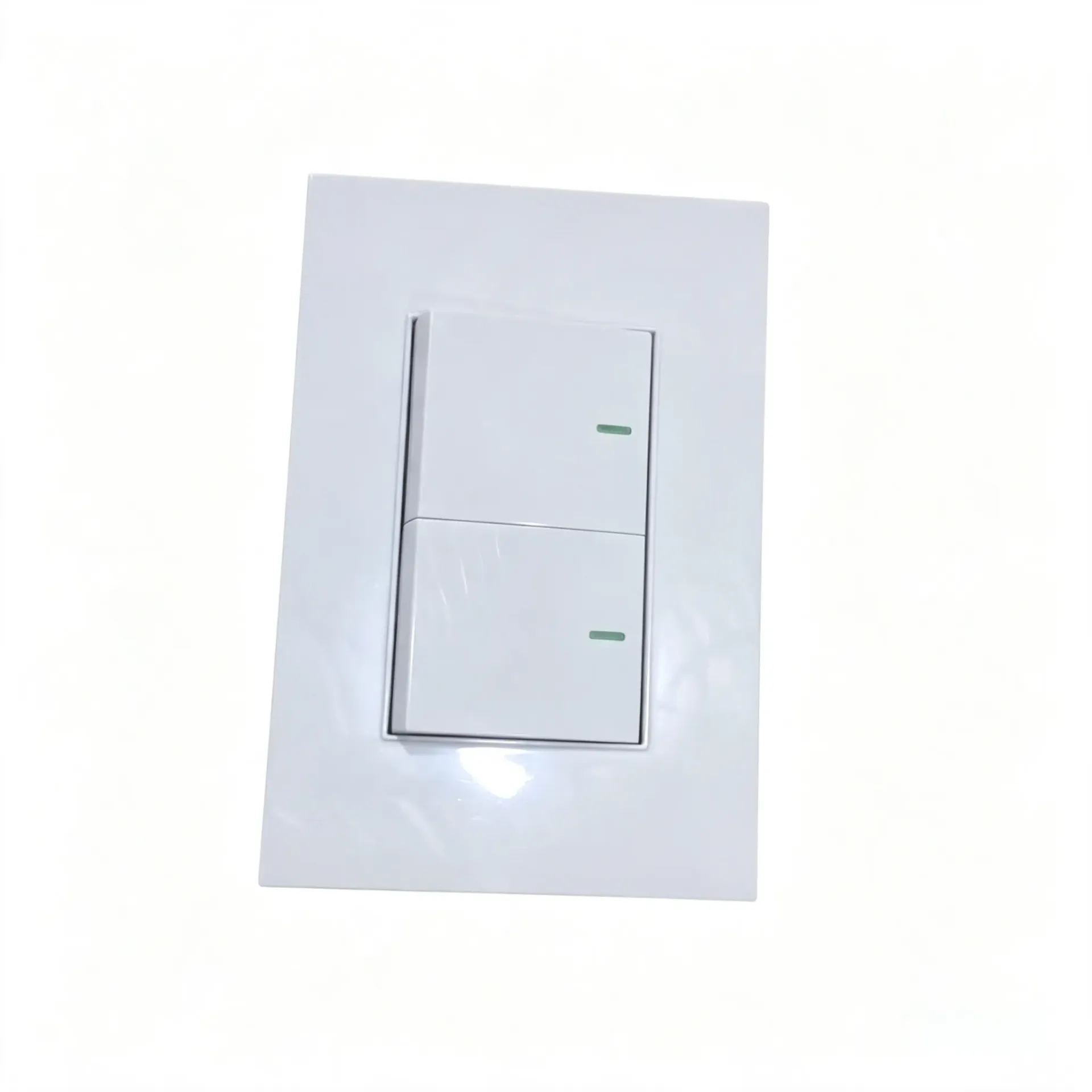 INTERRUPTOR DOBLE BOTON ANCHO BLANCO AGZ