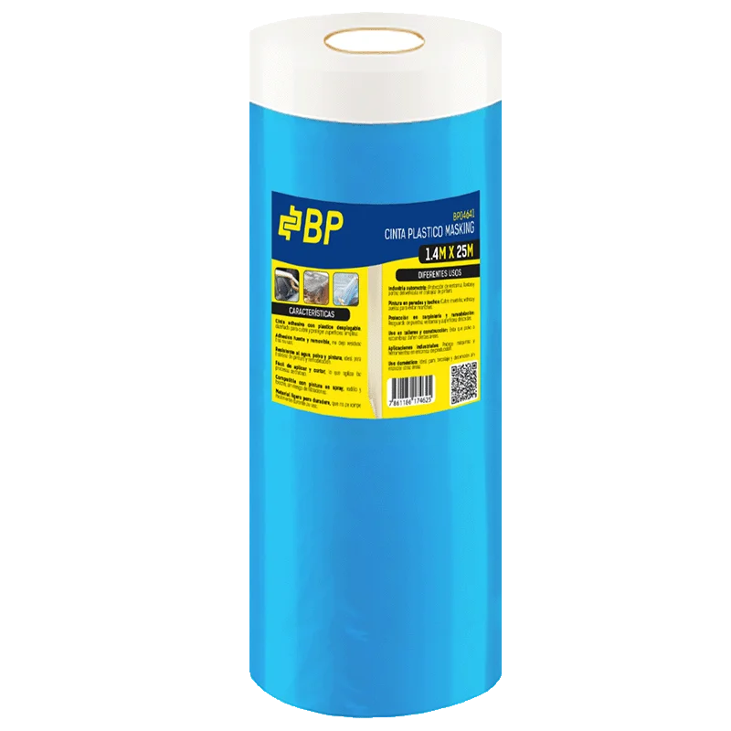 PLASTICO MASKING 140CM X 25MTS