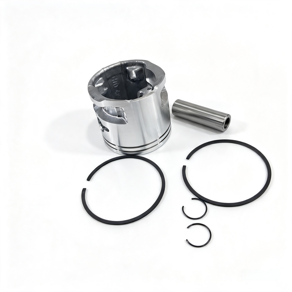 KIT DE PISTON KRAFTON RS 553 MAXEl kit de pistón para motor Krafton RS 553 MAX es el conjunto de repuestos térmicos esenciales encargados de transmitir la fuerza de los gases de la combustión hacia el cigüeñal, devolviendo la compresión, potencia y rendimiento óptimo al motor a gasolina de 2 tiempos.