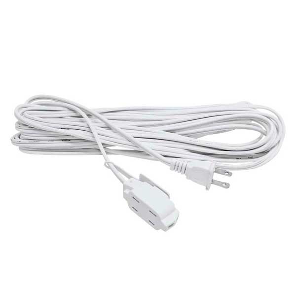 EXTENSION BLANCA 3 METROS 2*16