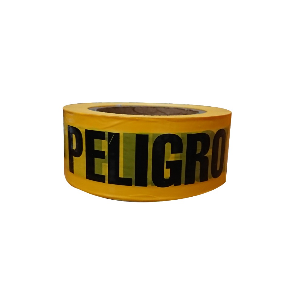 CINTA PELIGRO AMARILLA 7CM X 200MTS