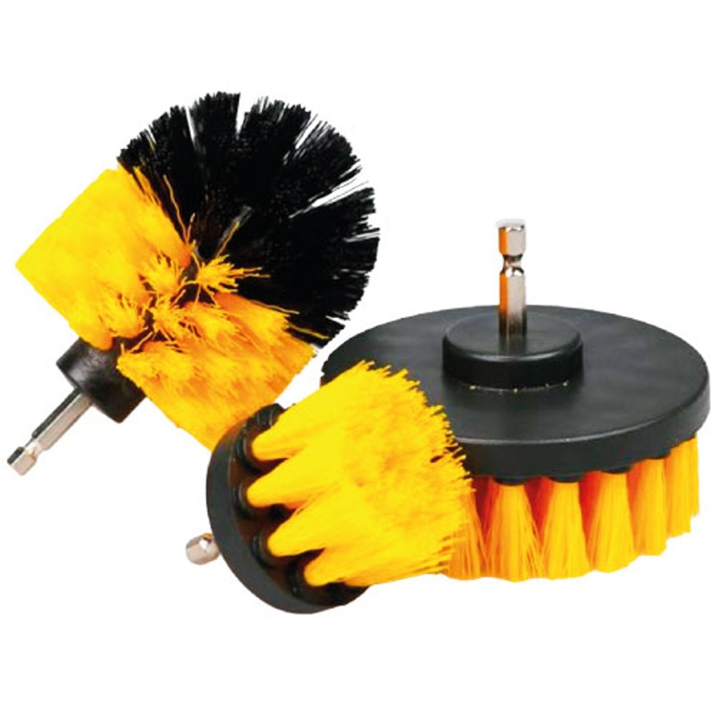 KIT DE CEPILLOS PLASTICOS LIMPIADORES 3PCS