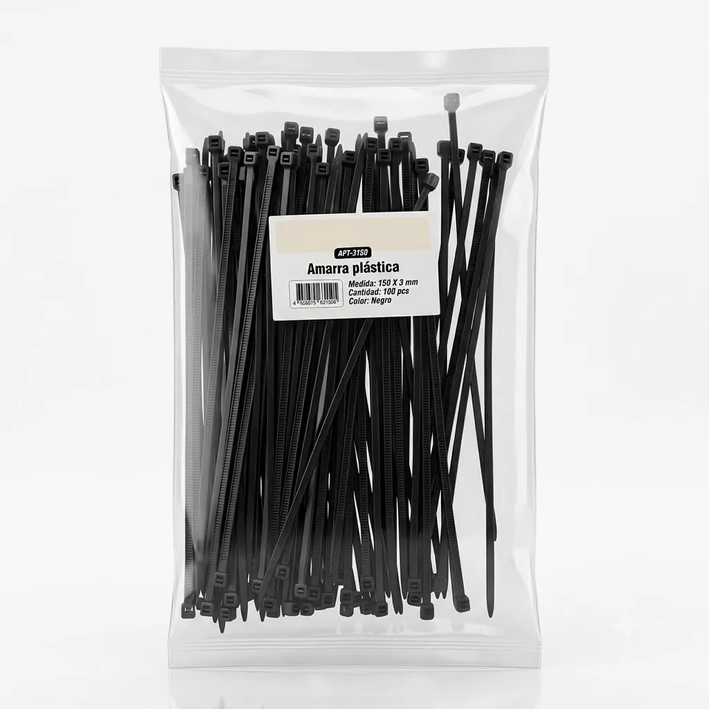 [FIJ-AMA-002] AMARRA PLASTICA 150MM 100PCS