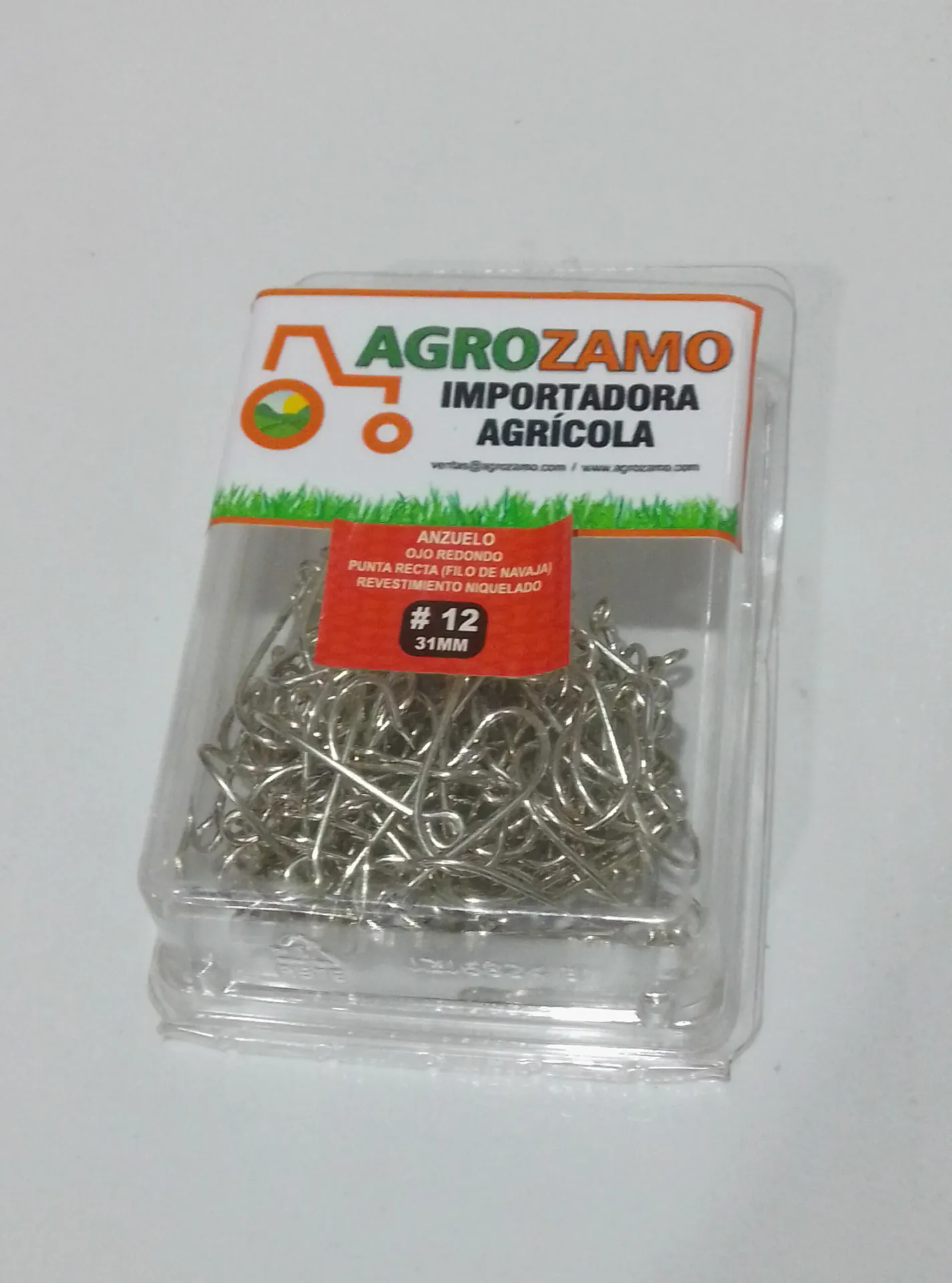 [PES-ANZ-002] ANZUELO #12 100 UNIDADES