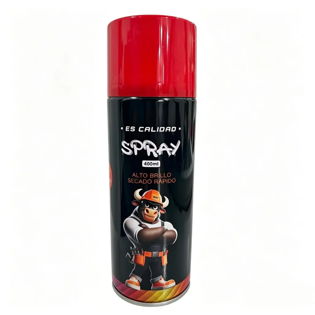 [PIN-SPR-008] SPRAY ROJO BRILLANTE #5