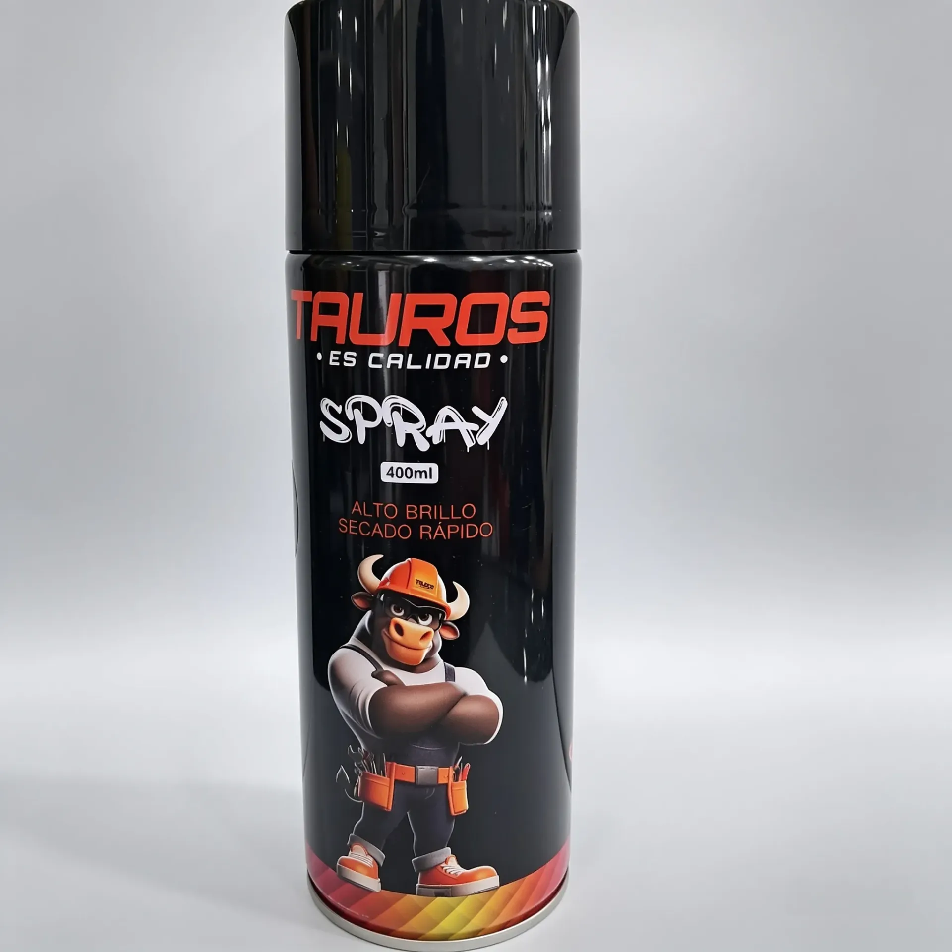 [PIN-SPR-007] SPRAY NEGRO MATE ALTA TEMPERATURA # 1200