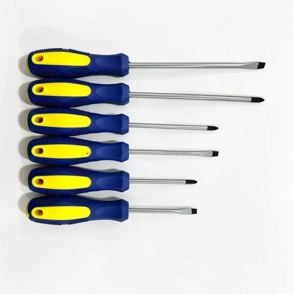 [GEN-060] JUEGO DE DESTORNILLADORES 6PCS