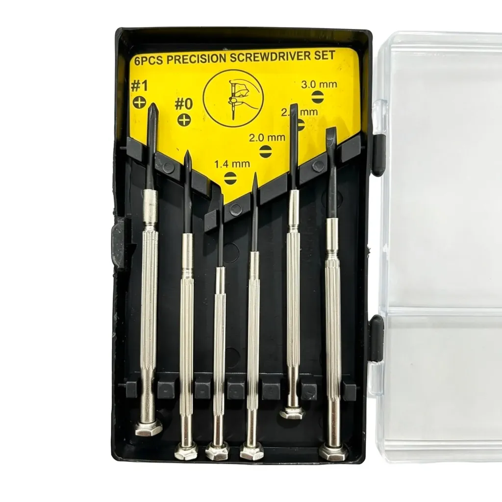 [GEN-061] JUEGO DE DESTORNILLADORES PRECISION 6PCS