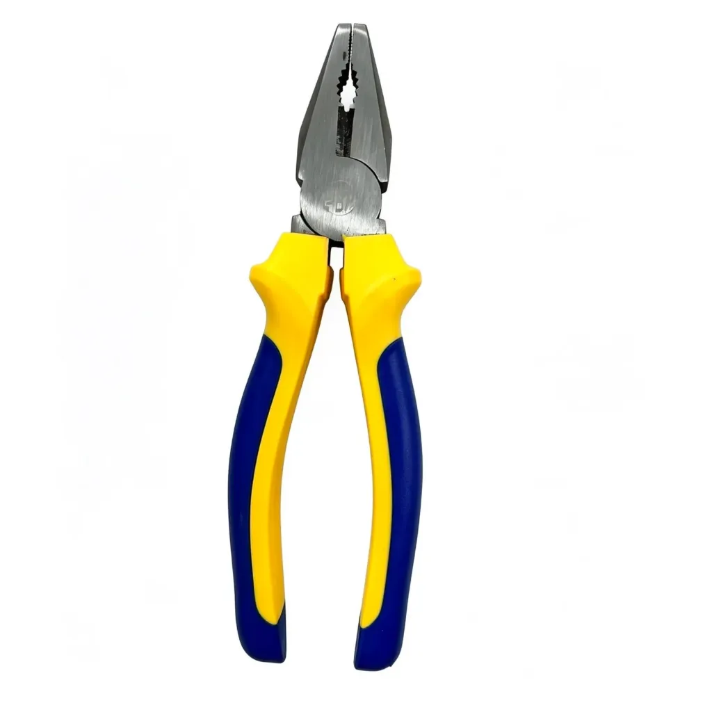 [HER-ALI-003] ALICATE UNIVERSAL 8" ACERO AL CARBONO AMARILLO