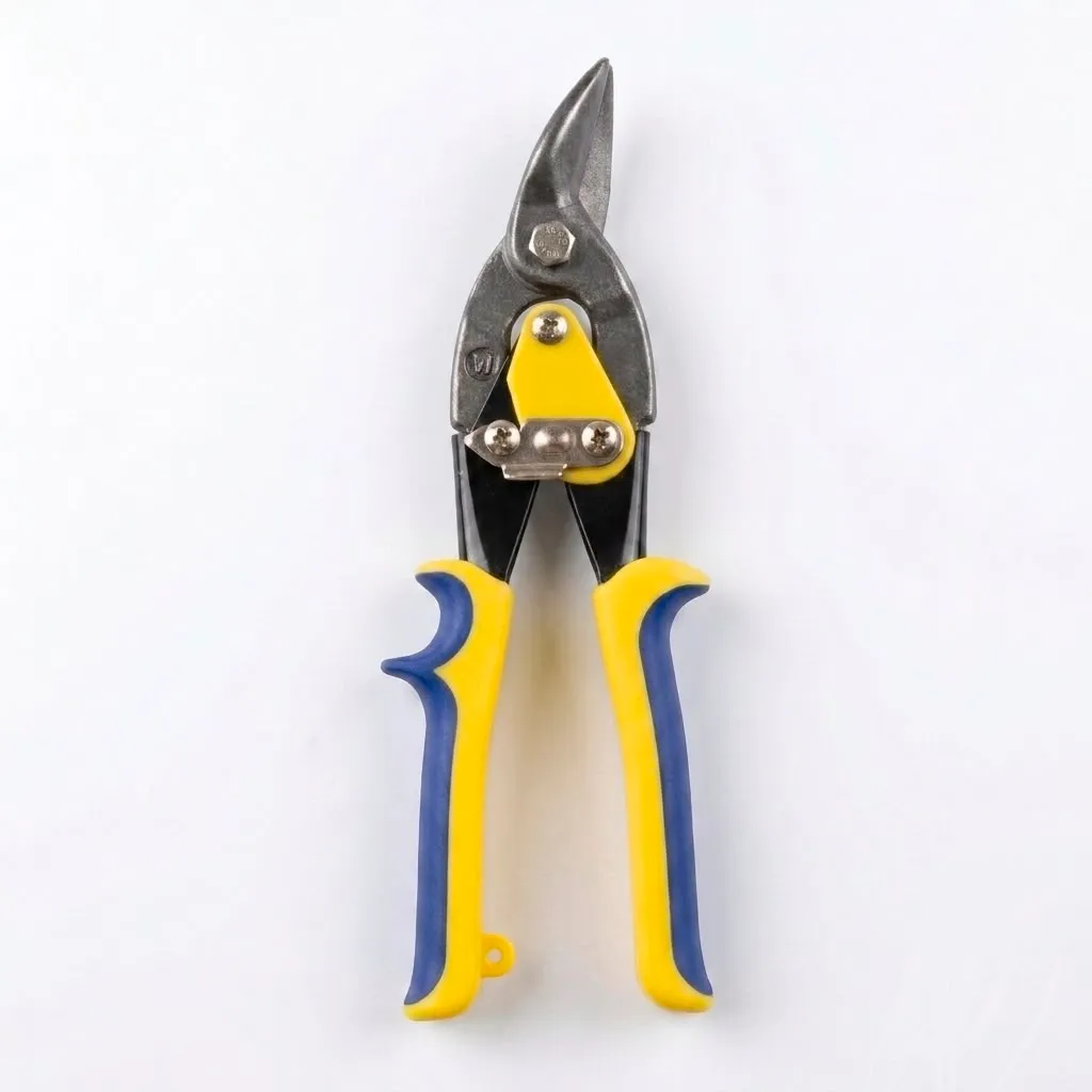 [HER-TIJ-006] TIJERA HOJALATERA CORTE IZQUIERDO 10" ACERO AL CARBONO