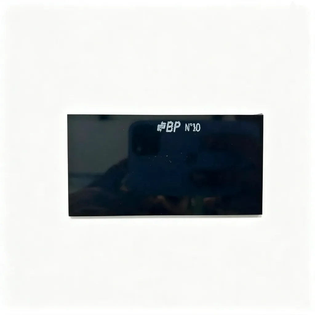[GEN-167] VIDRIO RECTANGULAR OBSCURO NRO 10