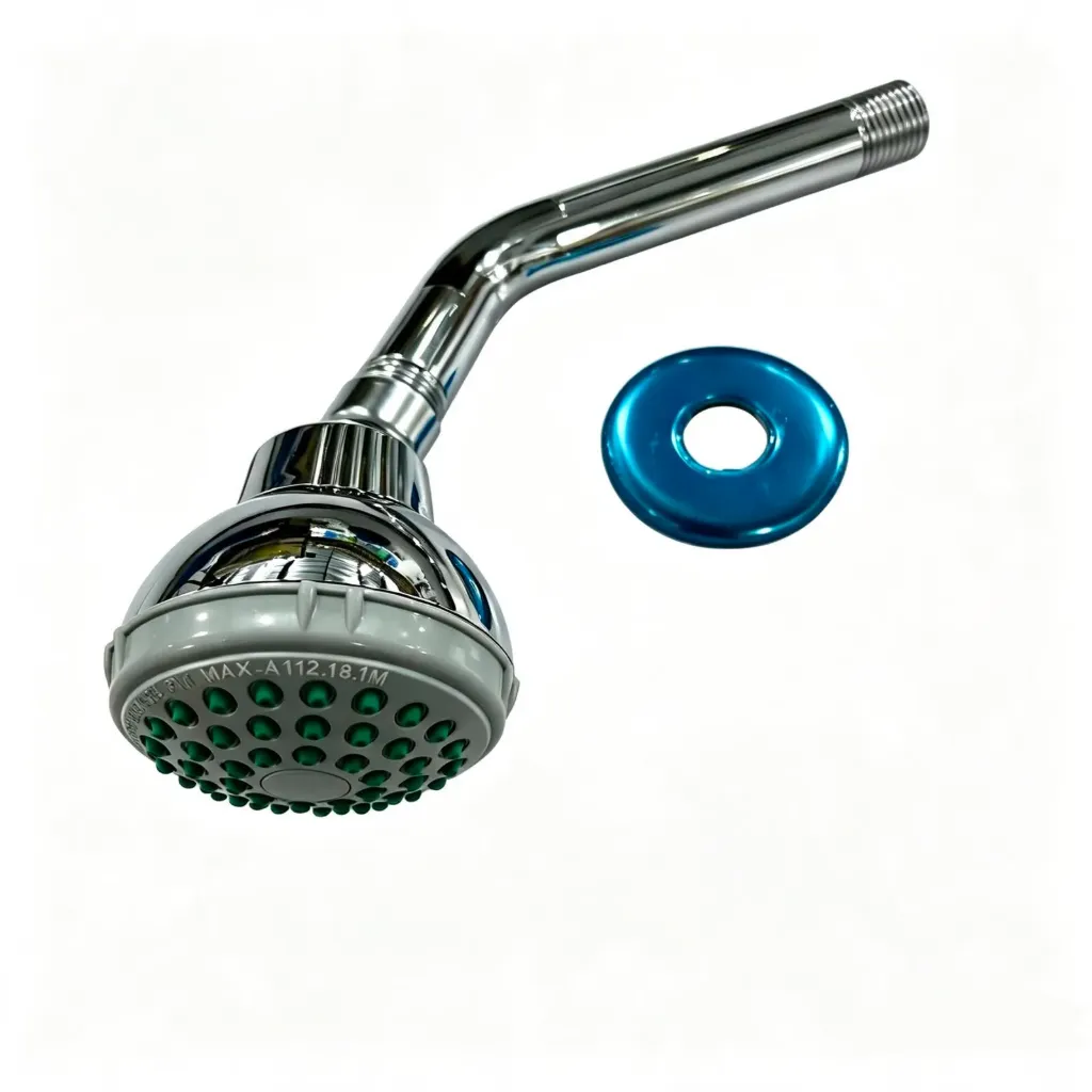[GEN-022] DUCHA PLASTICA CROMADA TIPO FV 1/2"