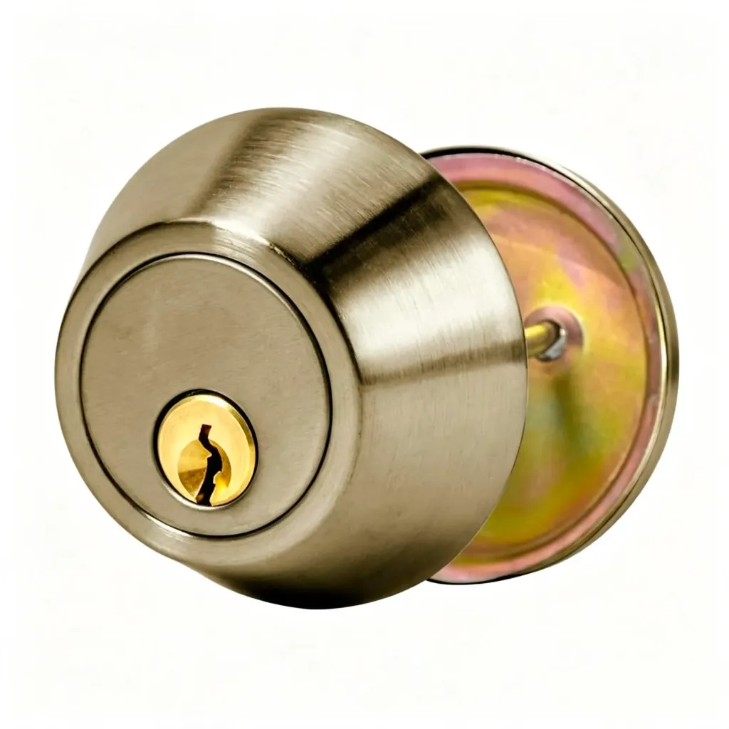 [CER-CER-006] CERRADURA CILINDRO SIMPLE BRONCE ANTIGUO