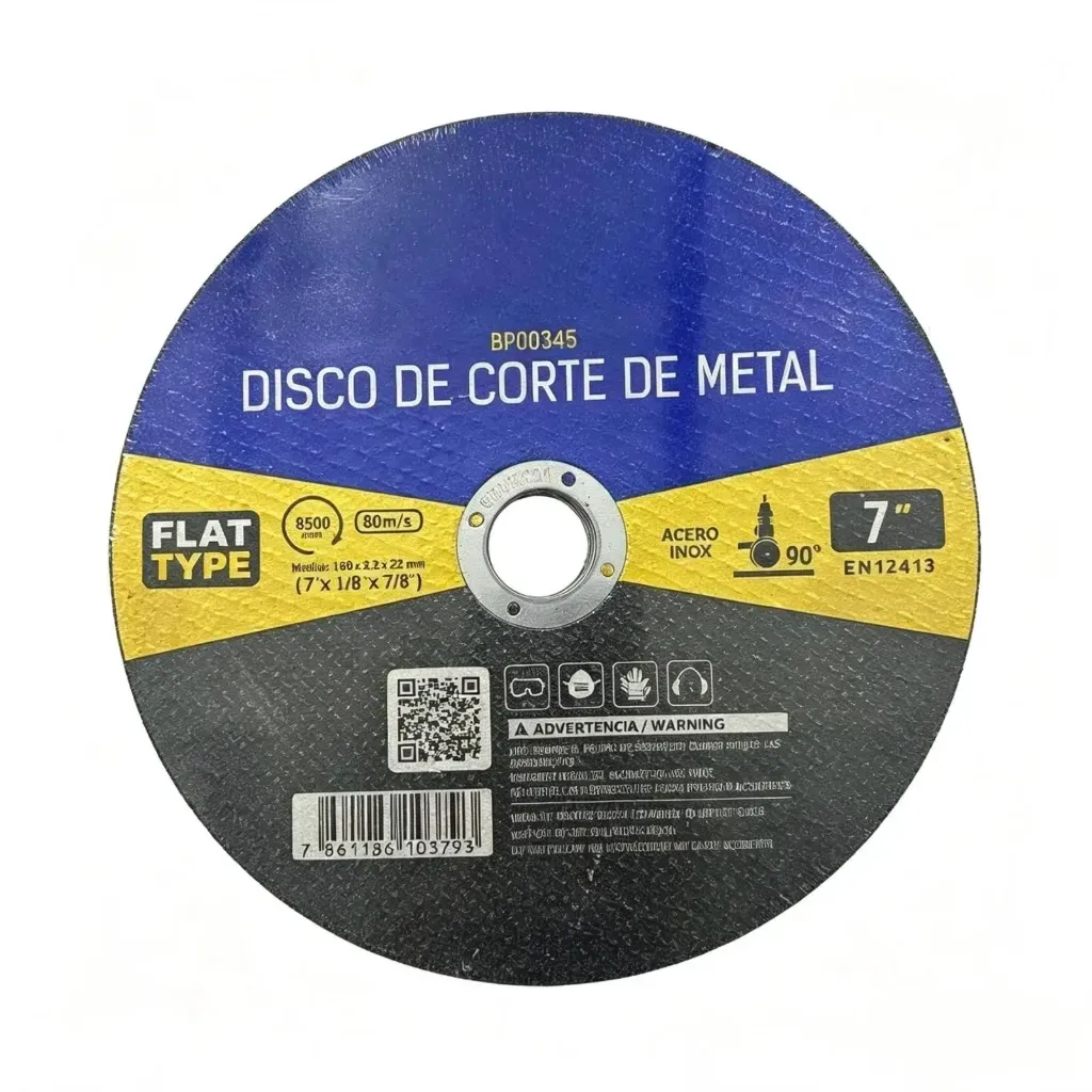 [ABR-DIS-004] DISCO CORTE/METAL INDUSTRIAL 7*1/8*7/8