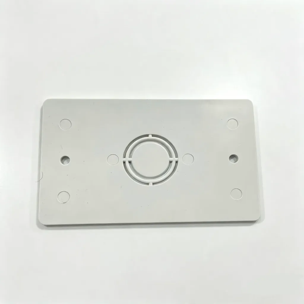 [GEN-106] PLACA PLASTICA PARA CAJETIN RECTANGULAR