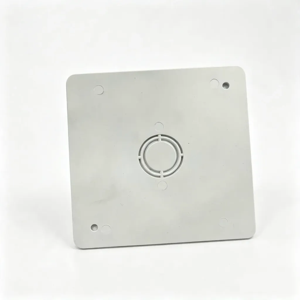[GEN-105] PLACA PLASTICA PARA CAJETIN CUADRADO