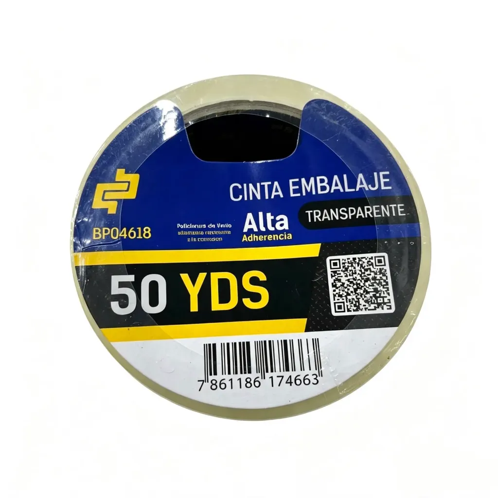 [FER-CIN-006] CINTA EMBALAJE TRANSPARENTE 48MM X 50YDS